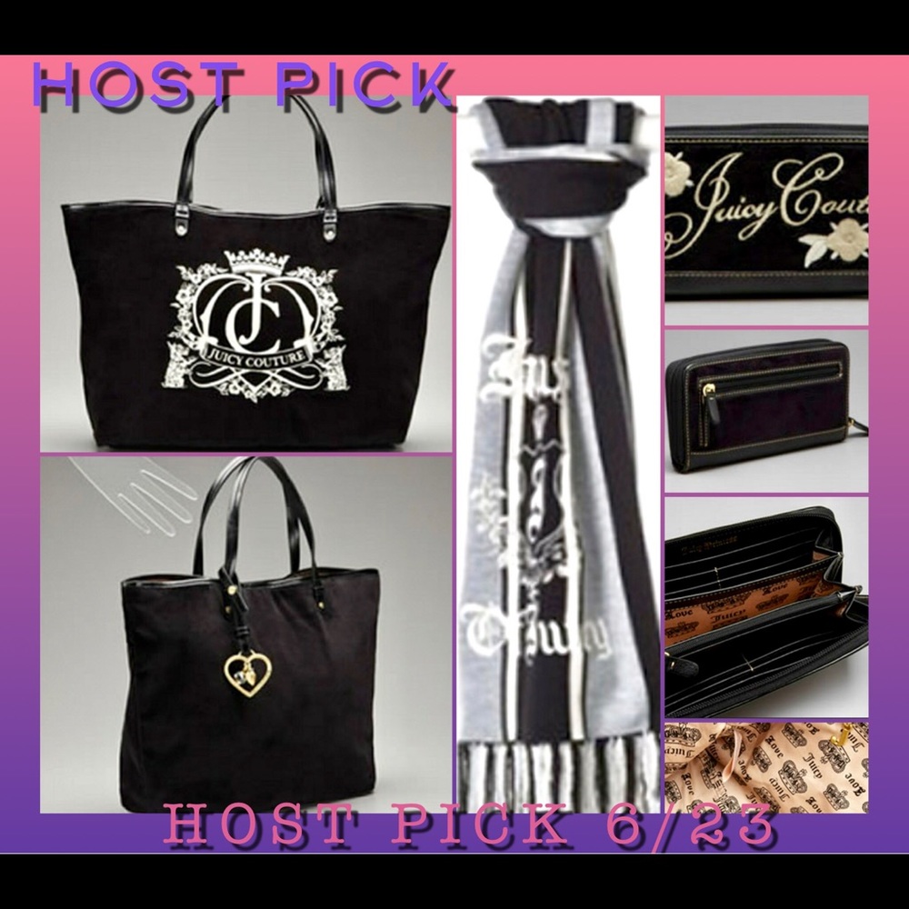 💃🏻🕺🏽HOST PICK🤩😍JUICY COUTURE 2 PIECE SET SCARF NOT INCLUDED